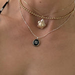 Vintage authentic Designer Fendi Pendant Necklace