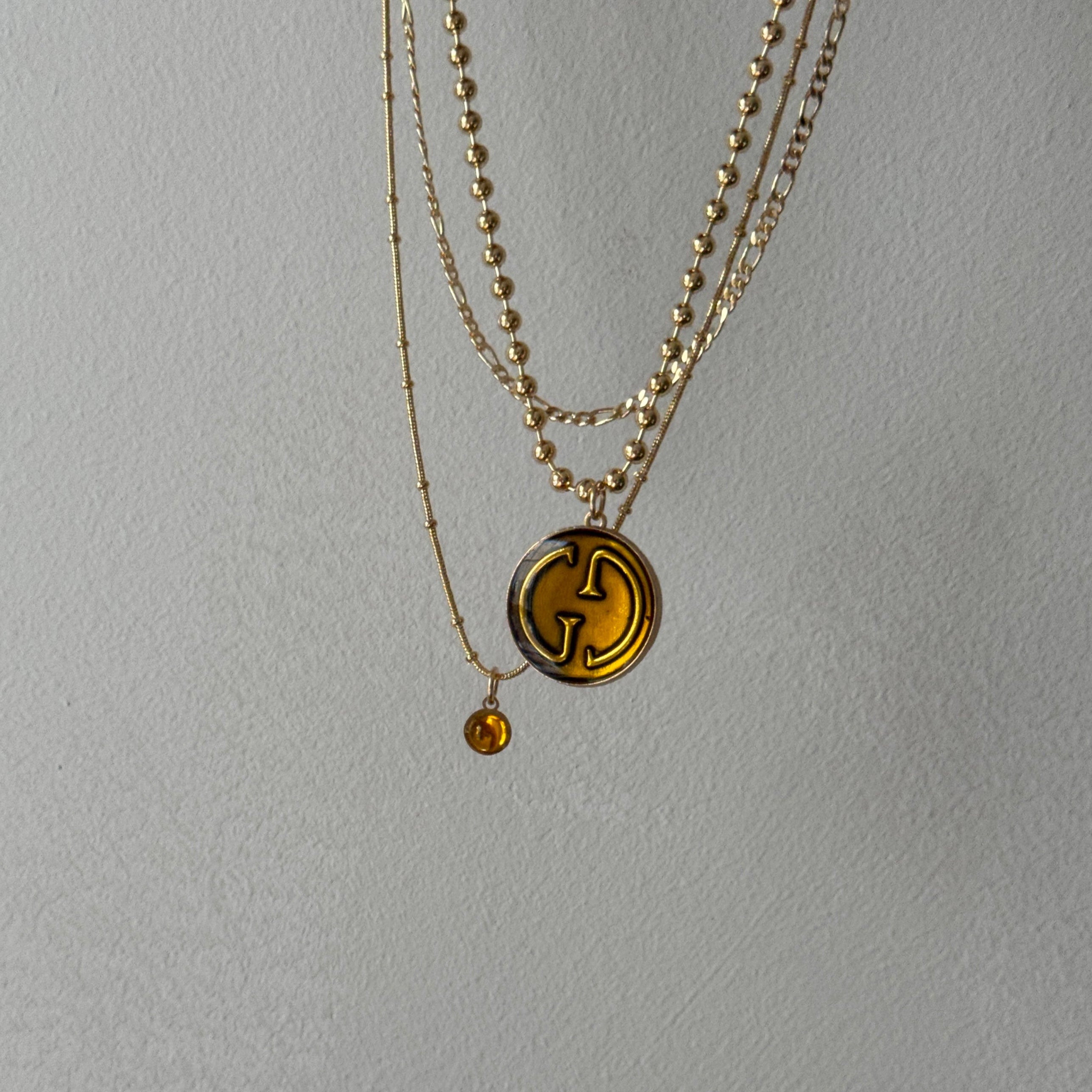 Vintage Gucci Brown Lucite Necklace – Re-Dunne