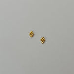 18k Gold Vermeil delicate geometric dot cluster
