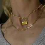 Vintage Givenchy and 18k Gold Filled Mariner Chain
