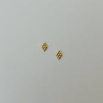 18k Gold Vermeil delicate geometric dot cluster