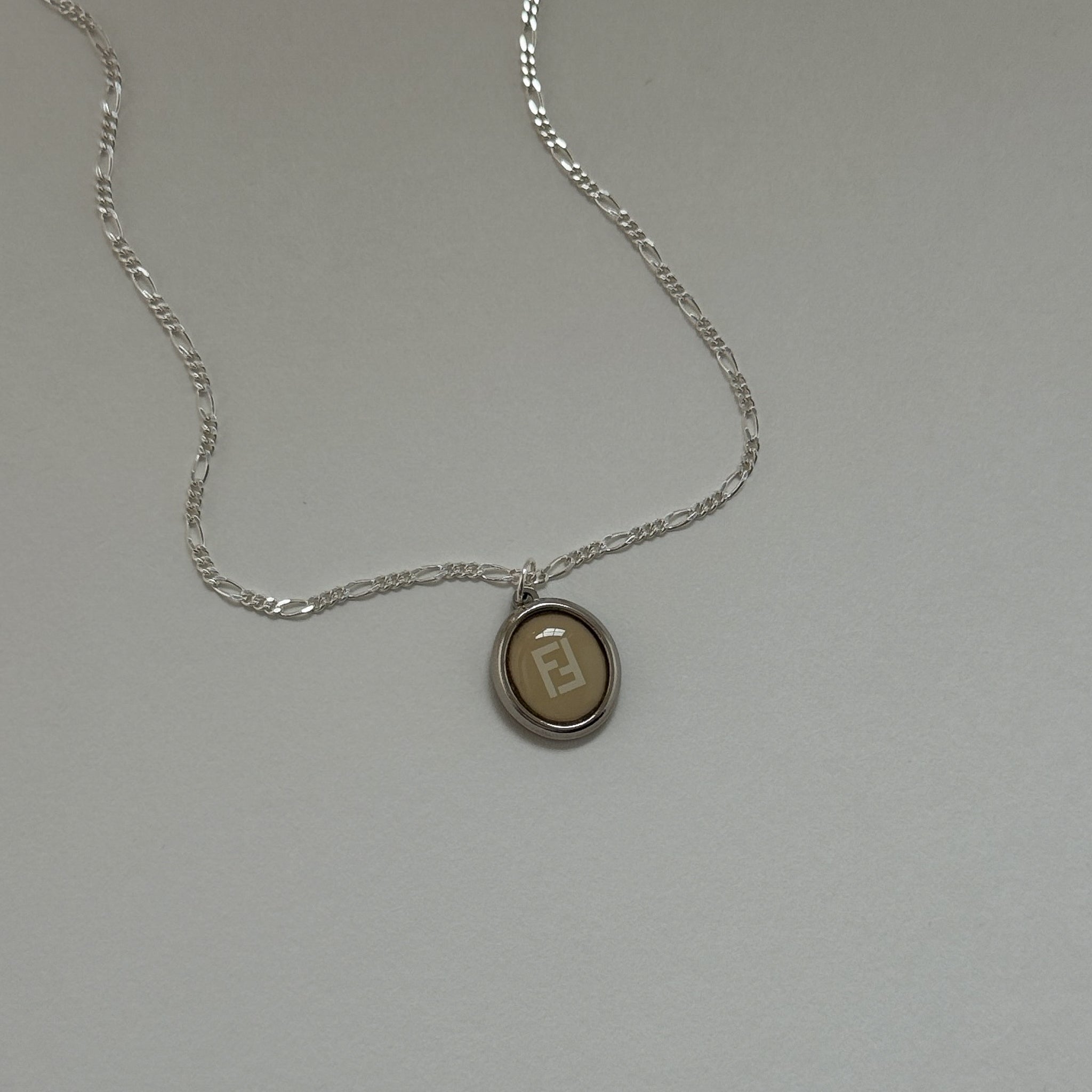 Vintage Fendi 1980's Designer Repurposed Necklace