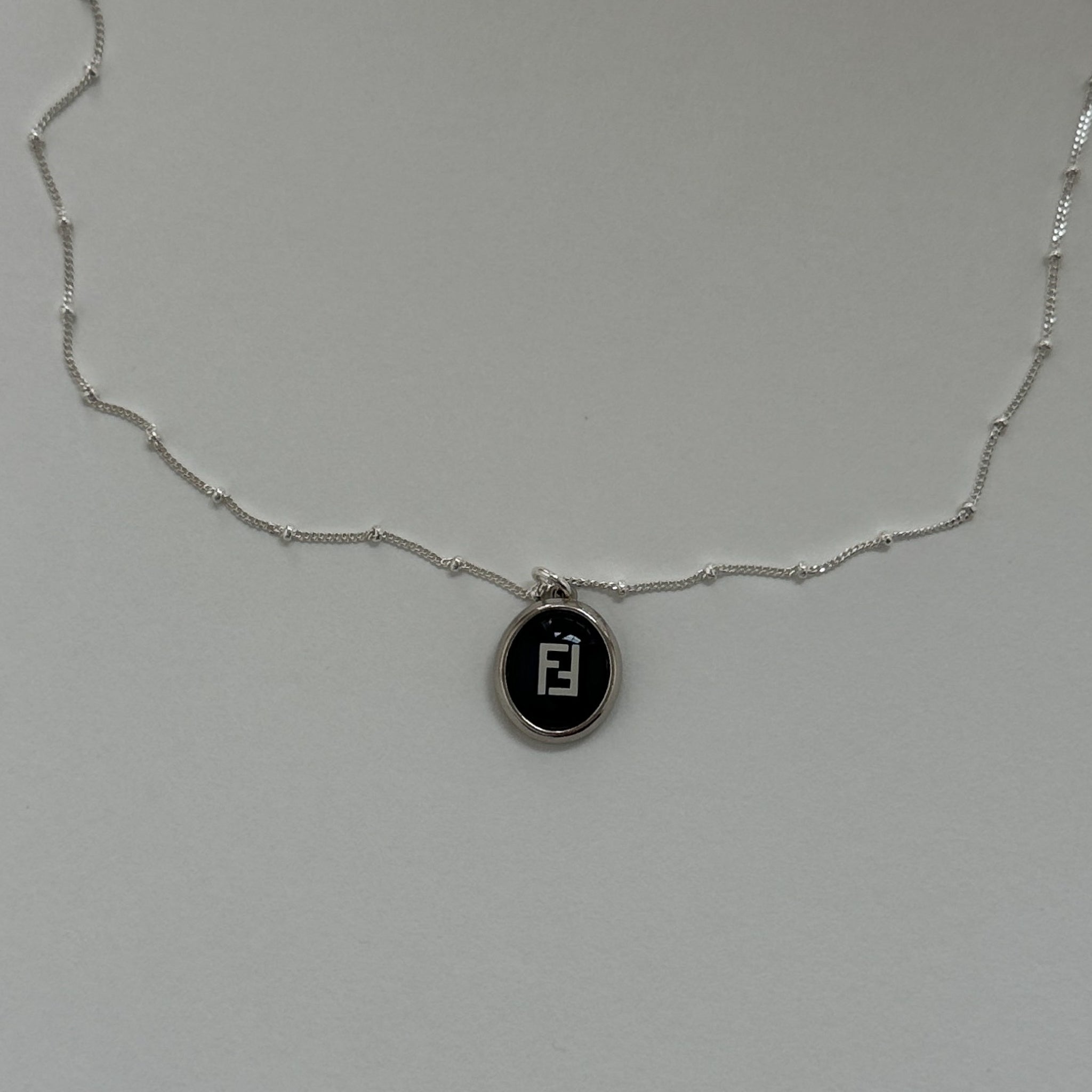 Vintage Fendi 1980's Designer Repurposed Necklace