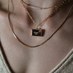 Vintage Repurposed Authentic Cartier Gold Pendant Necklace