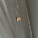 Vintage Repurposed Authentic Cartier Gold Pendant Necklace