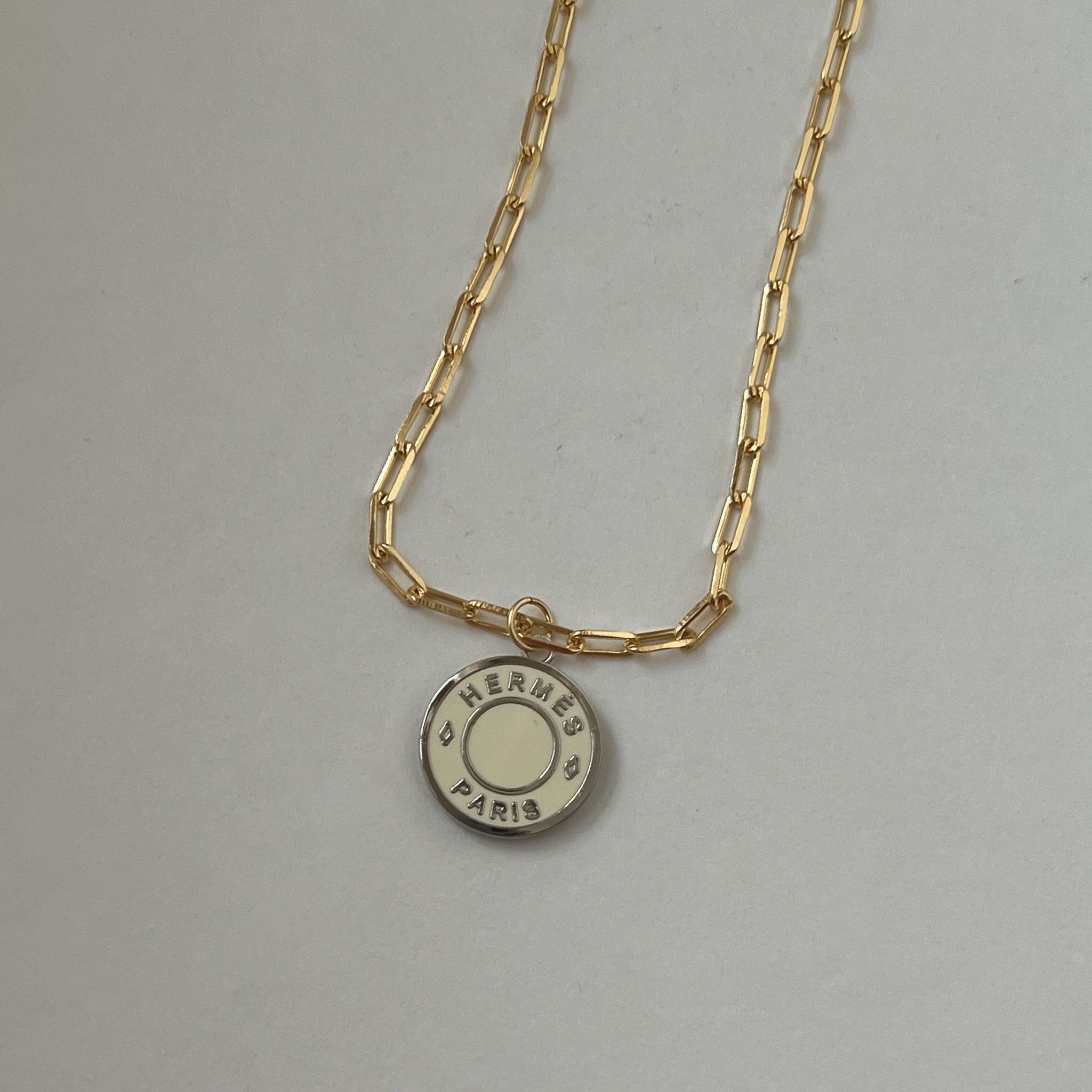 Hermes circle necklace Clearance