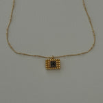 Vintage Repurposed Designer Givenchy Gold Pendant Necklace