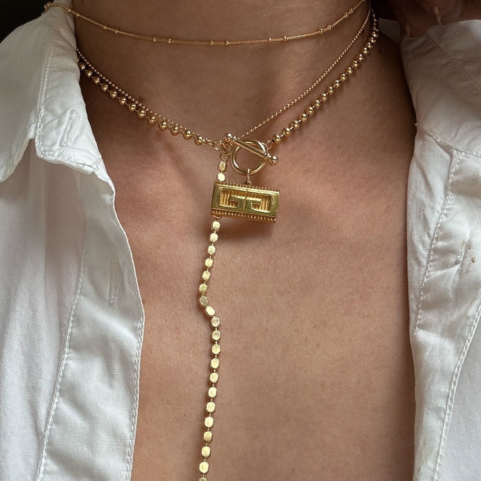 Handmade vintage designer necklace, Givenchy