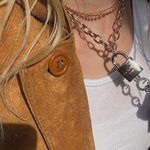 Goyard Padlock and Key Cadena Necklace