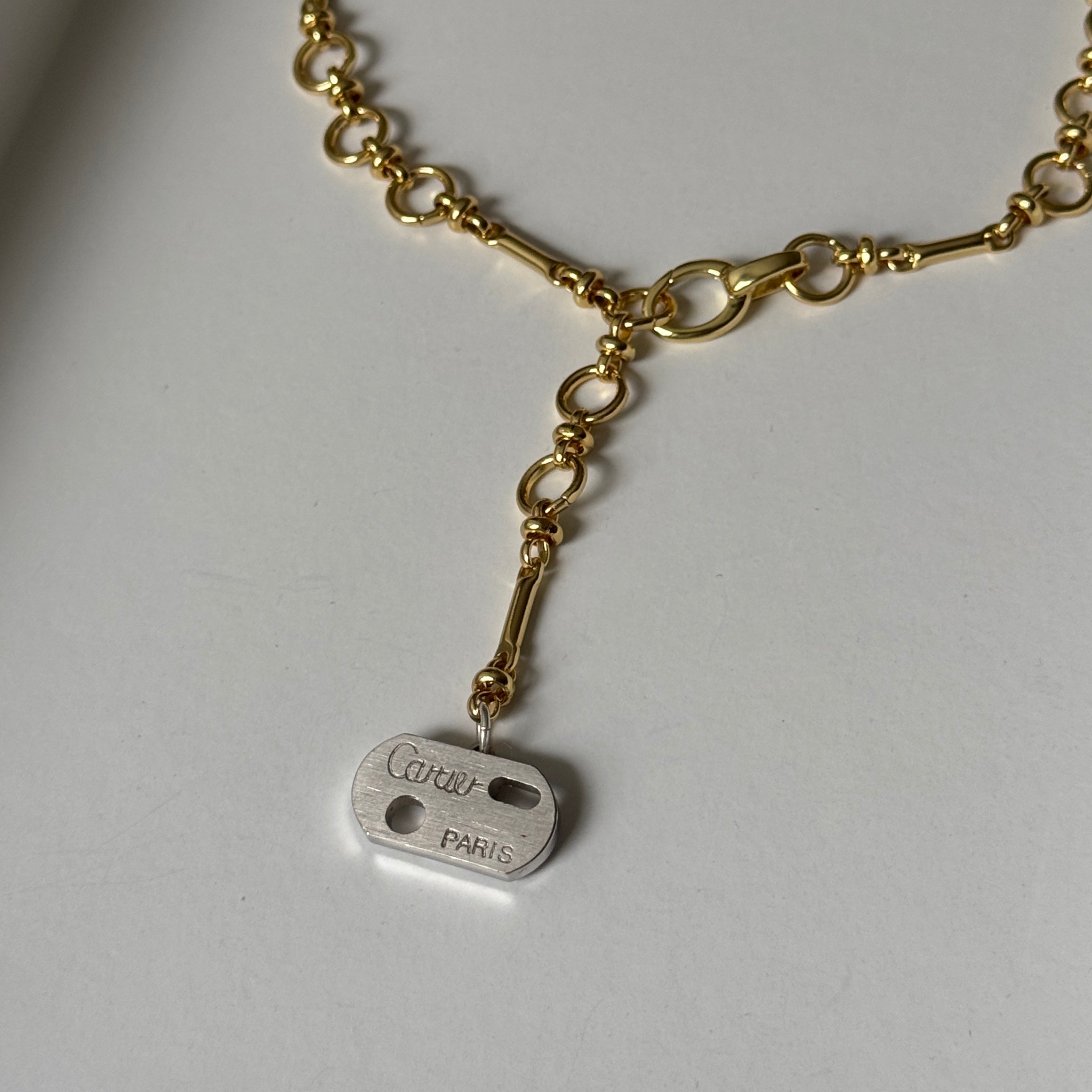Vintage Cartier Silver Tag Necklace – Re-Dunne