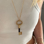 Givenchy Key Pendant Necklace Vintage