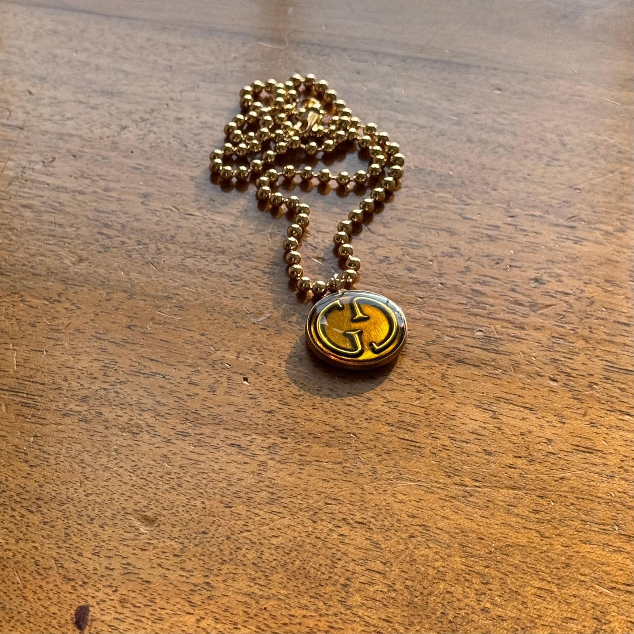 Vintage Gucci Brown Lucite Necklace – Re-Dunne