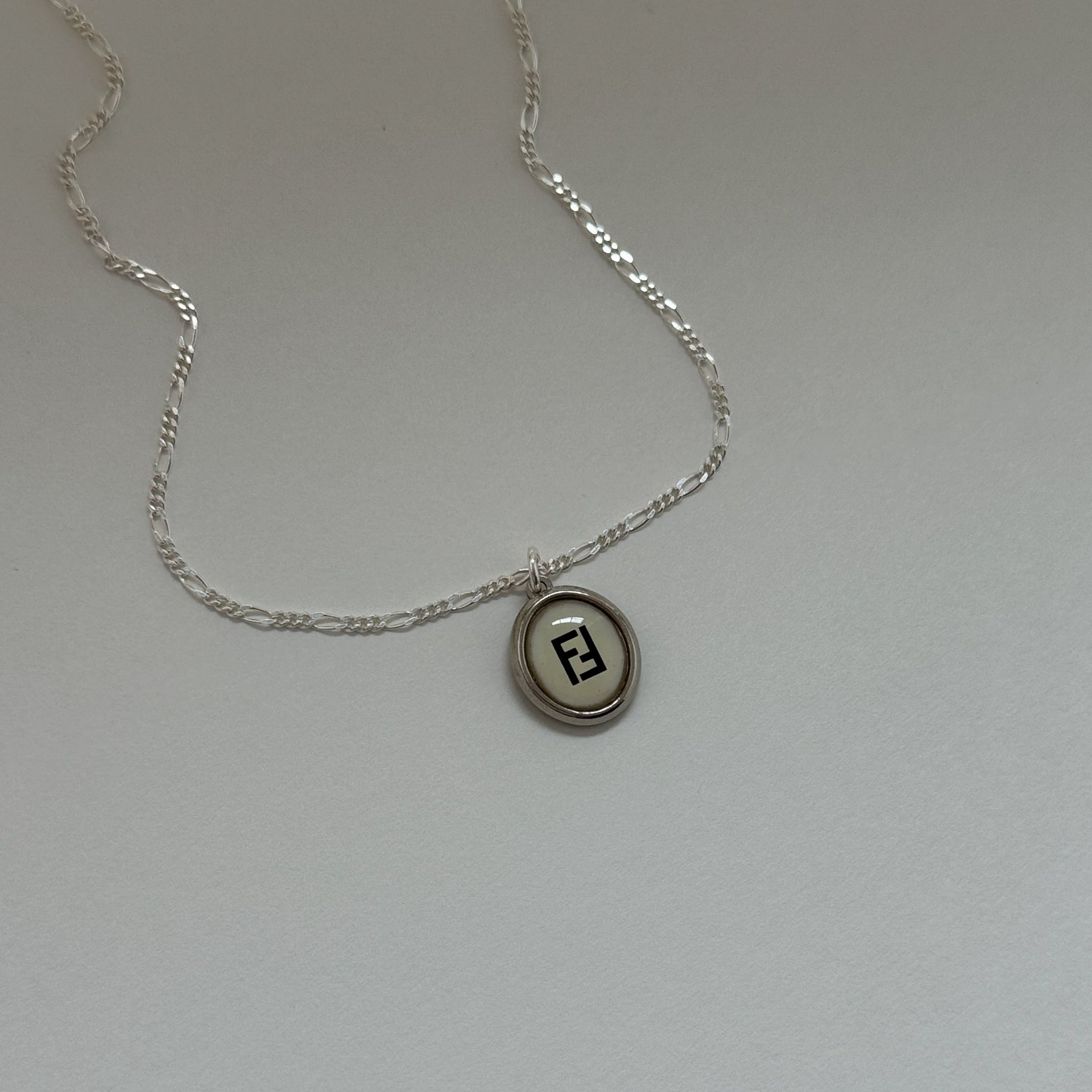 Vintage Fendi 1980's Designer Repurposed Necklace