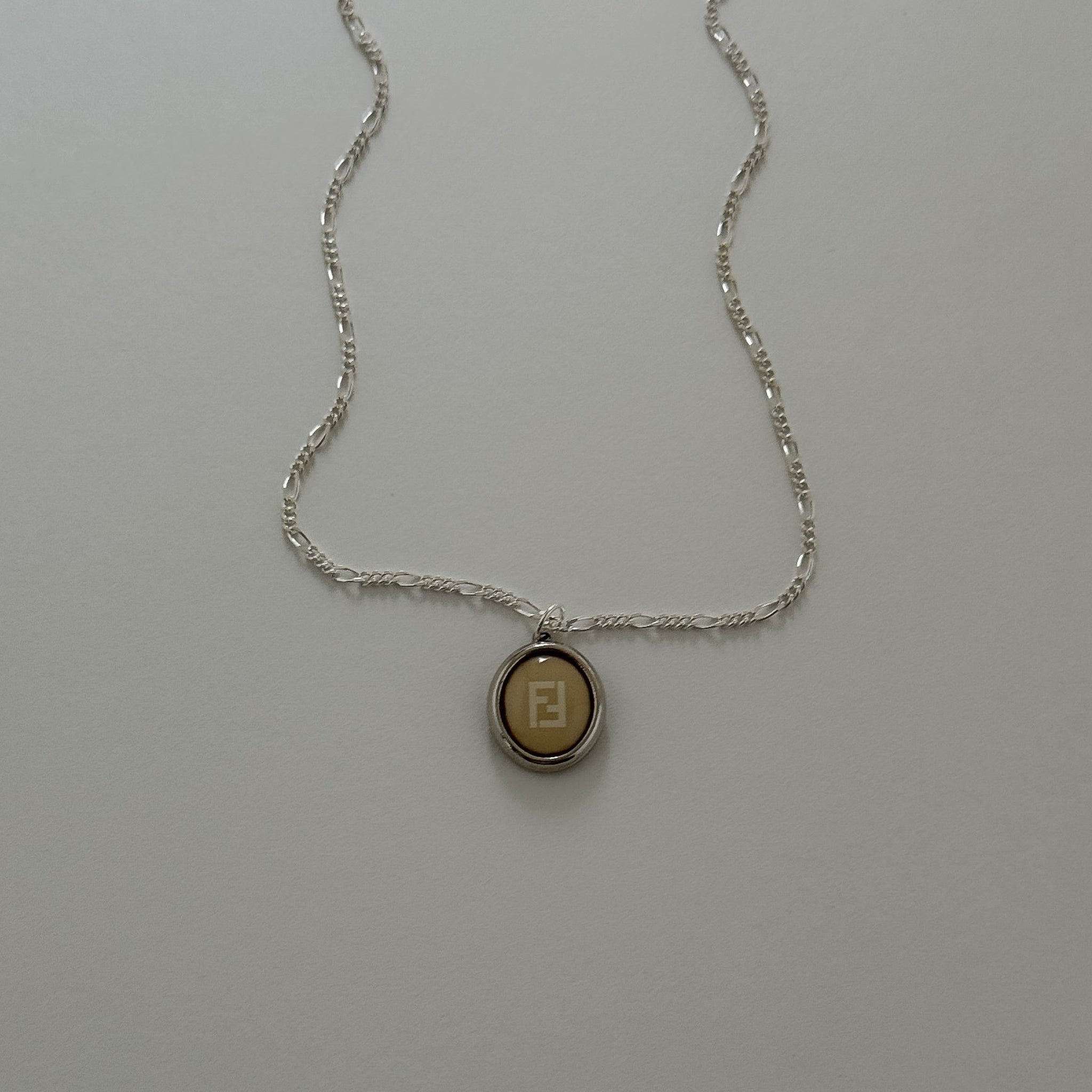 Vintage Fendi 1980's Designer Repurposed Necklace