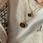 vintage gucci charm pendant necklace