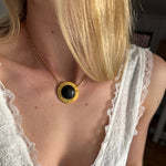 vintage celine designer necklace